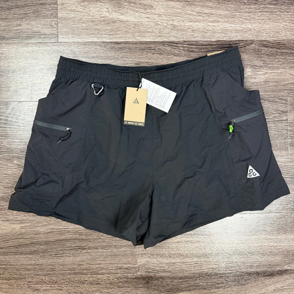 Nike Women's ACG Death Bloom High Rise Utility Cargo Shorts HV6387-833 Size XL